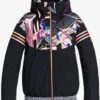 Roxy Ladies Pop Snow Merdian Jacket 2020-2021 -Boutique Ski Shop POP SNOW MERIDIAN JKT LDS 01W BLKPOPFLO
