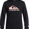 Quiksilver Men's Big Logo Snow Anniversary Pullover Hoodie 2019-2020 -Boutique Ski Shop big logo snow anniv hoodie 90w 426390 1 black 1
