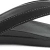 OluKai Ladies' Ho'opio Beach Sandals 2021 -Boutique Ski Shop fw19 w hoopio 20294 oxox onyx onyx final